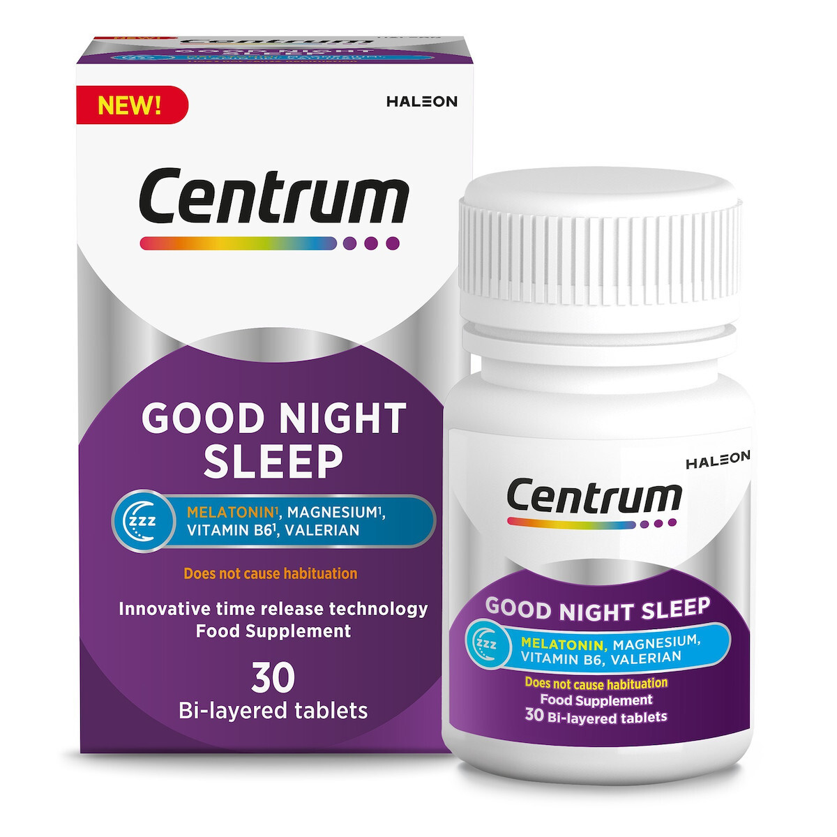 Centrum Συμπλήρωμα για το Άγχος & τον Ύπνο 30 ταμπλέτες