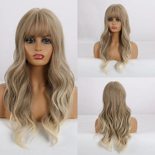 Animis Beauty Perucă Cu Păr Sintetic Blondă 60cm
