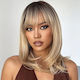 Animis Beauty Perucă Cu Păr Sintetic Blondă 40cm