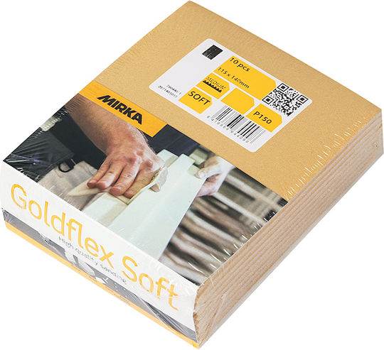 Mirka Soft Sanding Cloths Mirka K120 115x125mm Set 150 Pieces