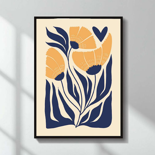 Megapap Πίνακας Ξύλινος 50x70cm