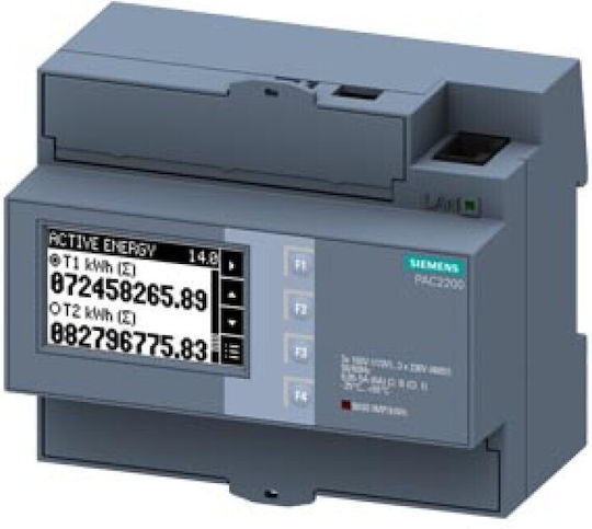 Pac2200 Network Parameter Energy Meter Measurement X/1a X/5a Modbus Tcp Ip Webserver 7km22002ea301ea1