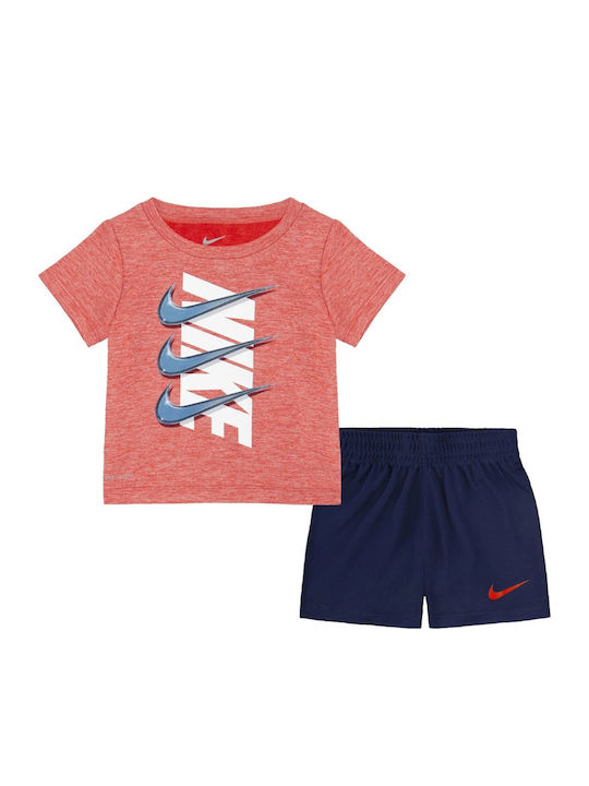 Kids Set with Shorts Dri-Fit Summer 2 Pieces Multicolour Drop Set