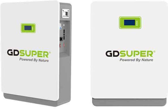 Домашна система за съхранение на енергия Lifepo4 5.12kwh 51.2v 100ah стенен монтаж Gd-70 Wall Mounted Lifepo4 Home Energy Storage Battery 5.12kwh 51.2v 100ah