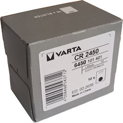 Varta Μπαταρίες Λιθίου CR2450 / CR2450N 3V 10τμχ