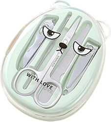 Cat Nails Nail Care Set Cats Green