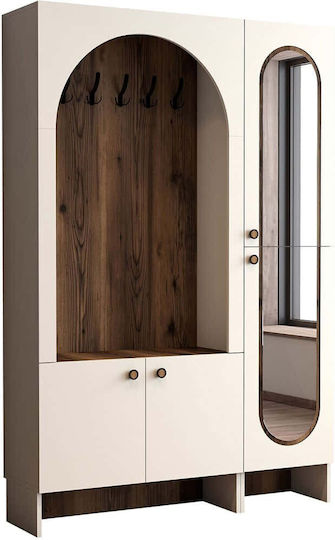 Mobilier Hol Cream-nuc 135x37x200.6cm