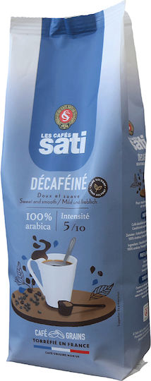 Coffee Espresso Sati Cafe Deca 500g Beans