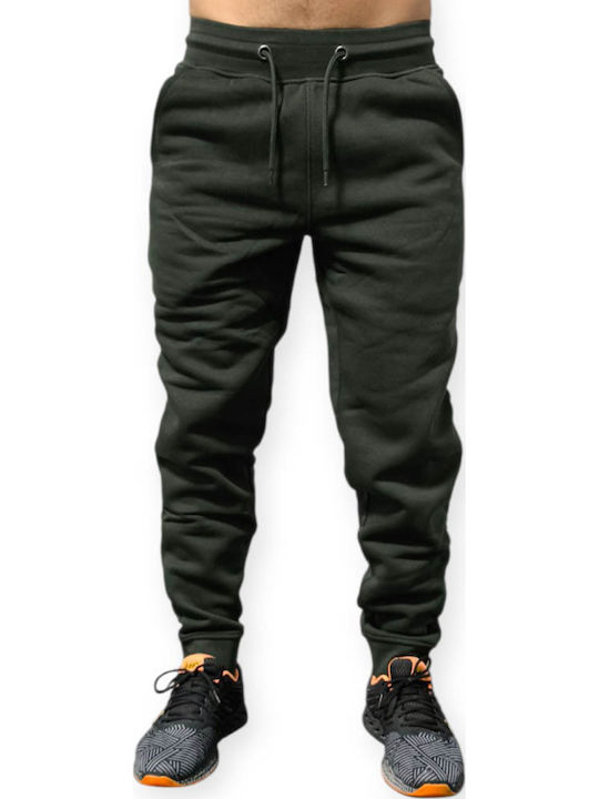 Herren-Sweatpants mit Gummizug Khaki