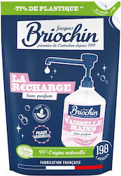 Lichid De Spălat Vase Fără Parfum Pentru Piele Sensibilă Refill 450 Ml Briochin 59153