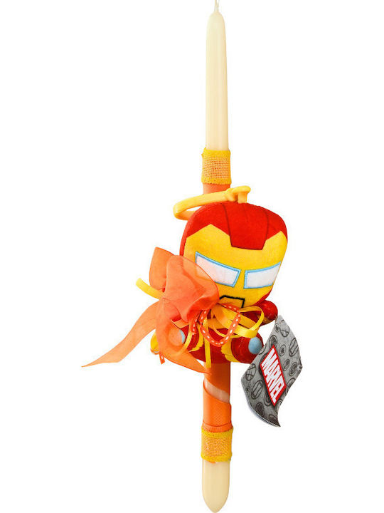 Λαμπάδα Iron Man Στρογγυλή Λαμπάδα Iron Man Στρογγυλή