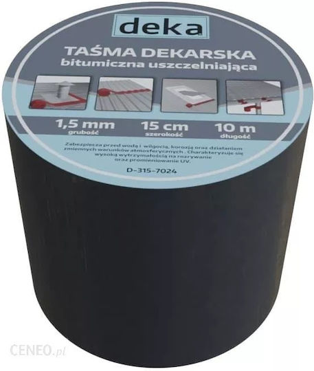 DEKA nuts Изолационна Лента За Армони 150мм x 10м Черна