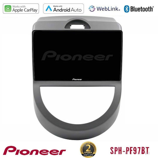 Pioneer Ηχοσύστημα Αυτοκινήτου για Kia Soul 2009-2011 (Bluetooth/USB/AUX/WiFi/GPS/Apple-Carplay/Android-Auto) με Οθόνη Αφής 9"