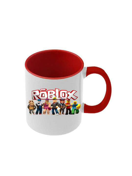 Roblox Tasse Rote Griff Innenseite