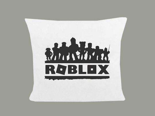 Възглавница Размер 40x40см Roblox Бяла