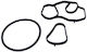 Seal-Gasket Oil Filter Citroen C3 C4-mini R56 Peugeot 207 208 1103.p9 1613571980 700098-10734