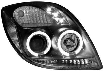 Sonar Μπροστινά Φανάρια Angel Eyes για Toyota Yaris 2006-2009 2τμχ