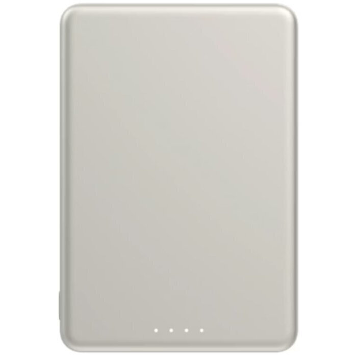 Xiaomi Super Slim Magnetic MagSafe Power Bank 5000mAh 22.5W με Θύρα USB-C Power Delivery / Quick Charge 3.0 Χρυσό (71818)