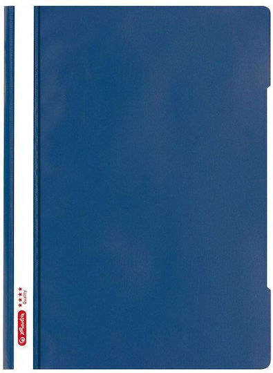 Herlitz Qualität Kunststoff Bericht Datei A4 Blau