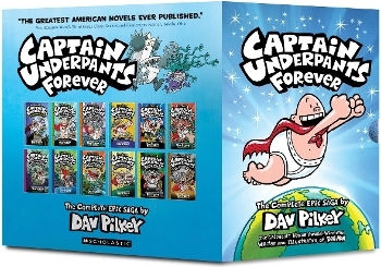 Captain Underpants Forever Box Set (#1-12) Dav Pilkey Scholastic Us Captain Underpants Forever Box Set (#1-12) Dav Pilkey Scholastic Us