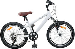 vidaXL 24 Παιδisches Mountainbike Weiß