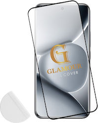 Idol 1991 Gehärtetes Glas Xiaomi Redmi Note 15 Pro Plus 5g 6.83'' 9h 0.30mm 3d Edge Voll Leim Semi Curved Finger Unlock Schwarzes
