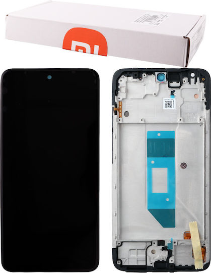 Xiaomi Redmi Note 14 4g Οθονη + Touch Screen + Lens + Frame 56000100o7e00 Black Original Service Pack