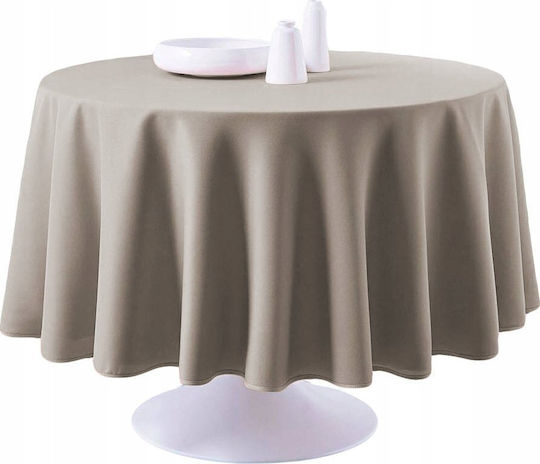 Today Tablecloth Rotunda Beige Ø180cm