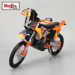 1/6 Ktm 450 Rally Nr.47 K Benavides Team Rot-Bu...
