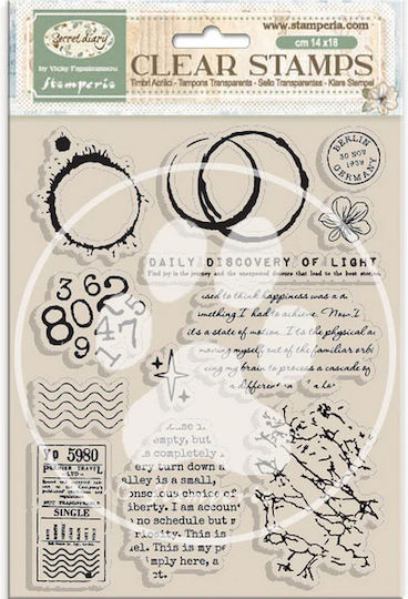 Печат Stamperia 14×18 см Family Secret Diary