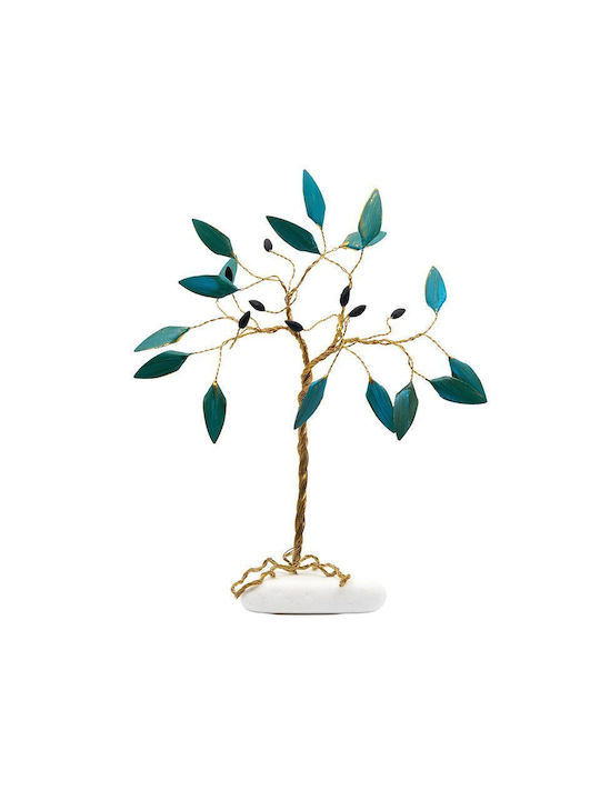 Epilekton-art 01-034/13 Handmade Table Decorative Brass-Olive Oxidation 16x20