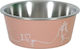 Zolux Metallisches Futternapf für Hund & Katze 1,7 l in Rosa Farbe