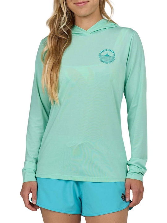 Bluza Damă Cu Glugă Mint