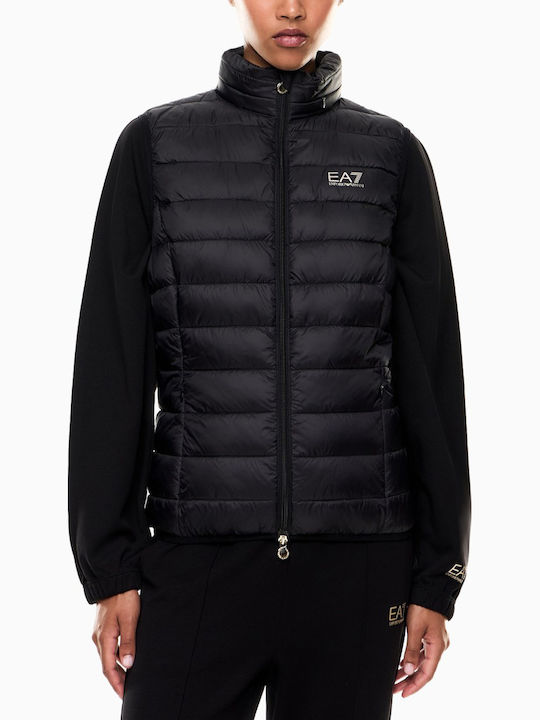 Emporio Armani Women's Puffer Jacket for Winter Black