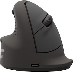 Fellowes Breyta Plus+ Mouse Wireless Vertical Pentru Persoanele Stângace Negru