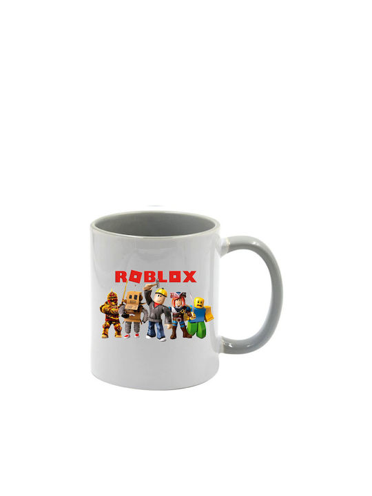 Roblox Tasse Grau Mit Griff Innenraum