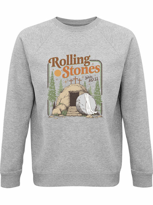 Sweatshirt Organic Unisex " Rolling Stones Funn...