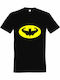 Unisex T-shirt Batman Bodybuilder Gym Lover Schwarz