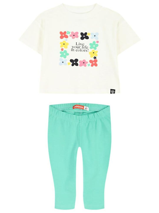 Energiers Kinderbekleidungsset mit Sommer-Leggi...