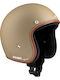 Bandit Premium Sand Motorradhelm Jet ECE 22.06