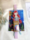 Scented Pink Mermaid Candle Painting Supplies