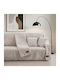 Beauty Home Stripe Art 8725 Σετ Ριχτάρια 3τμχ Γούνινο Μπεζ