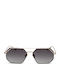 Kreuzbergkinder Samuel Men's Sunglasses With Black Metallic Frame And Black Gradient Lens Samuel C1