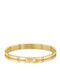 Boss Men's Steel Gold Plated Bracelet 19cm
