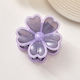 Hair Claw Clip with Flower