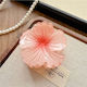 Hair Claw Clip with Flower