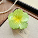 Hair Claw Clip with Flower