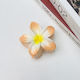 Hair Claw Clip with Flower