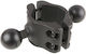 Ram Mounts Ram Скоба За Релса Двойна Топка База 2" 2.5" Релси Многоцветен