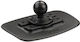 Ram Mounts Ram Bond-a-base Schwarze Klebeplatte Mehrfarbige Kugelgelenk